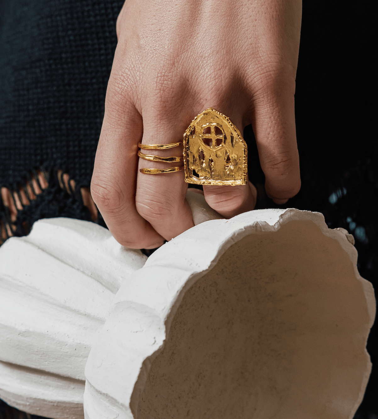 Elise Tsikis Paris Bague Emborio