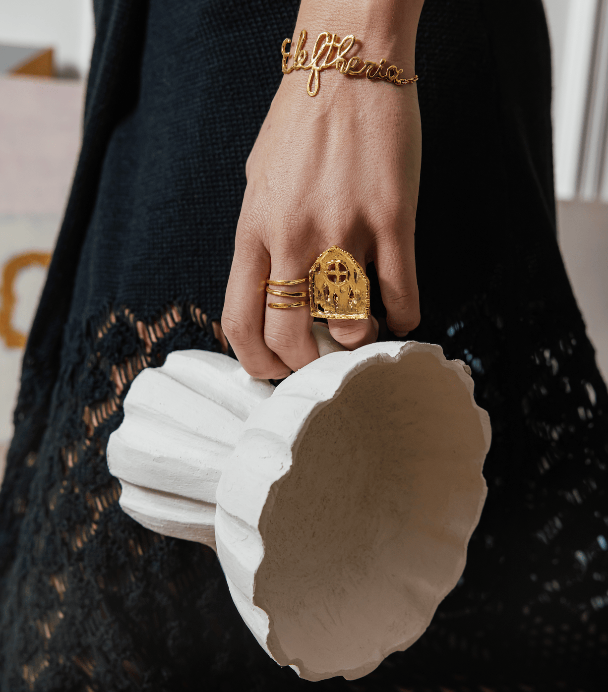 Elise Tsikis Paris Bague Emborio
