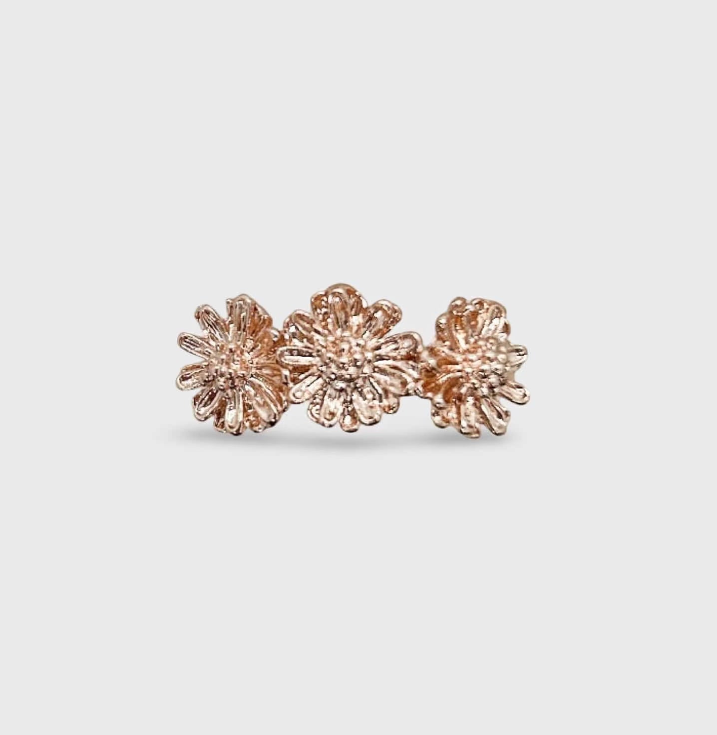 Elise Tsikis Paris Bague Marguerite Triple