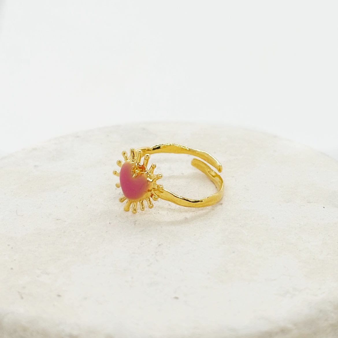 Elise Tsikis Paris Bague Santissima Octobre Rose