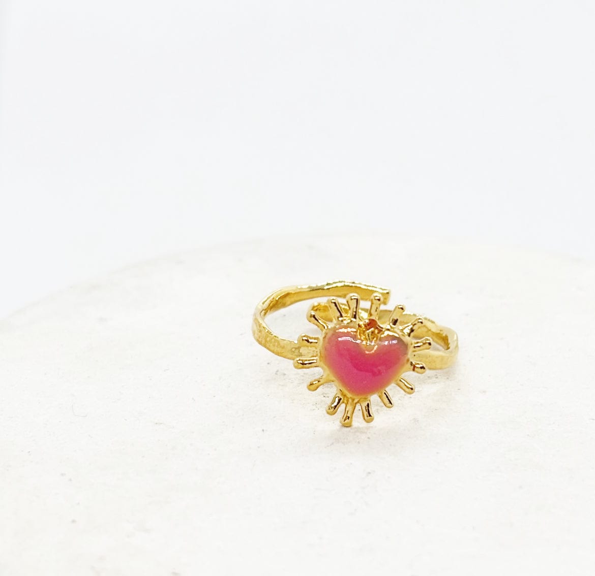 Elise Tsikis Paris Bague Santissima Octobre Rose
