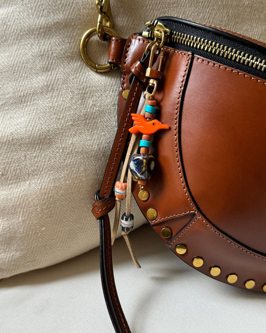 Elise Tsikis Paris Bijou de Sac Plano orange