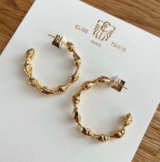 Elise Tsikis Paris Boucles d'oreille Kera - archive