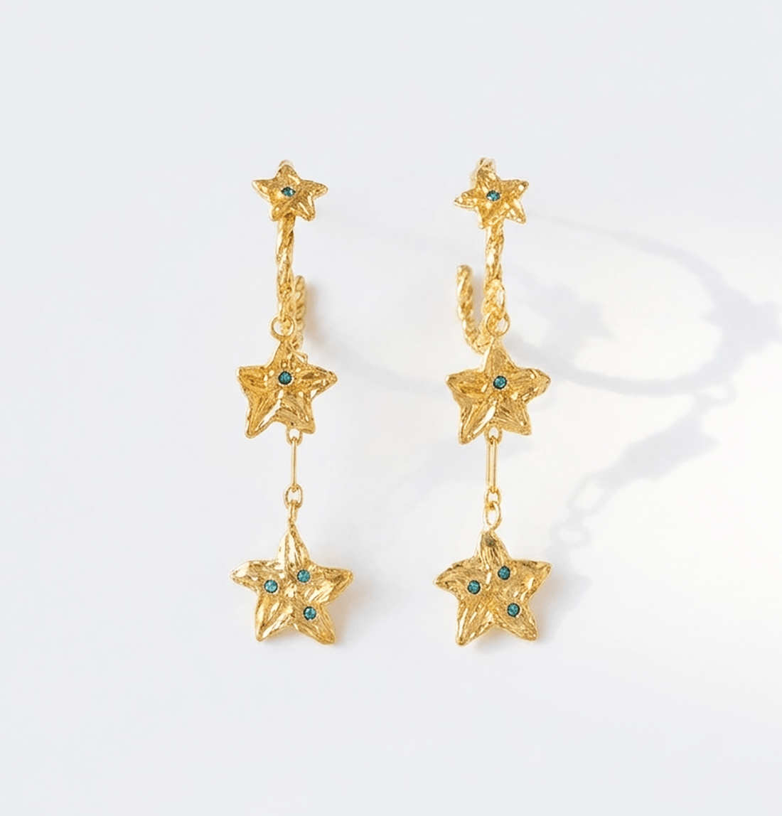 Elise Tsikis Paris Boucles d'oreilles Amarillo