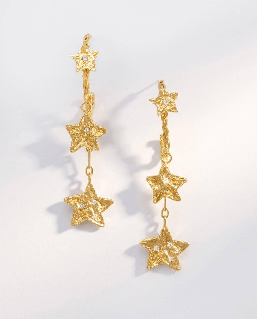 Elise Tsikis Paris Boucles d'oreilles Amarillo