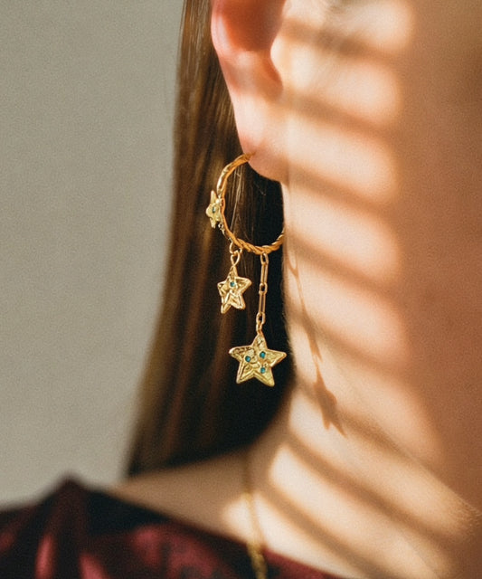 Elise Tsikis Paris Boucles d'oreilles Amarillo - archive