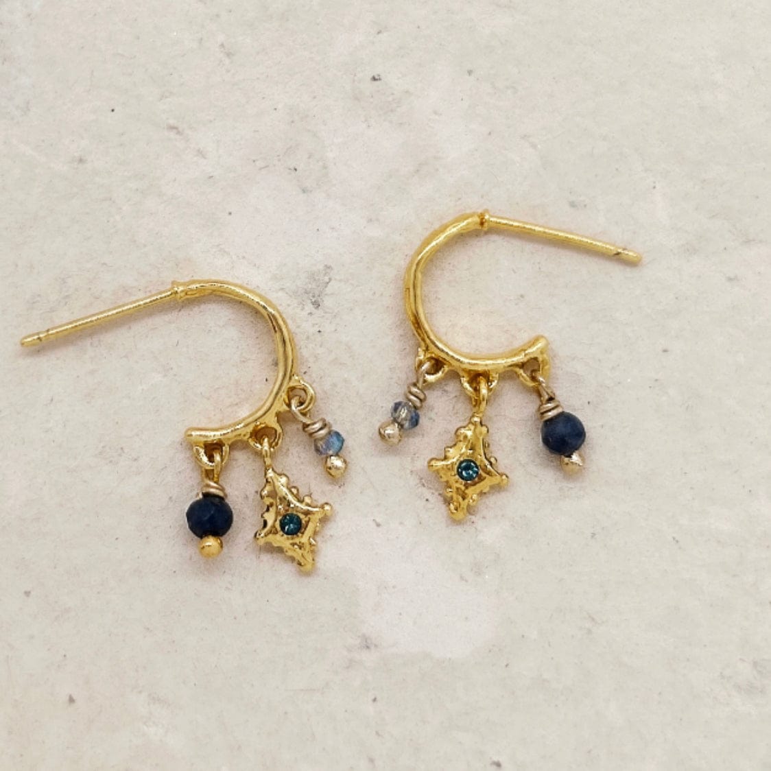 Elise Tsikis Paris Boucles d'oreilles Amuli