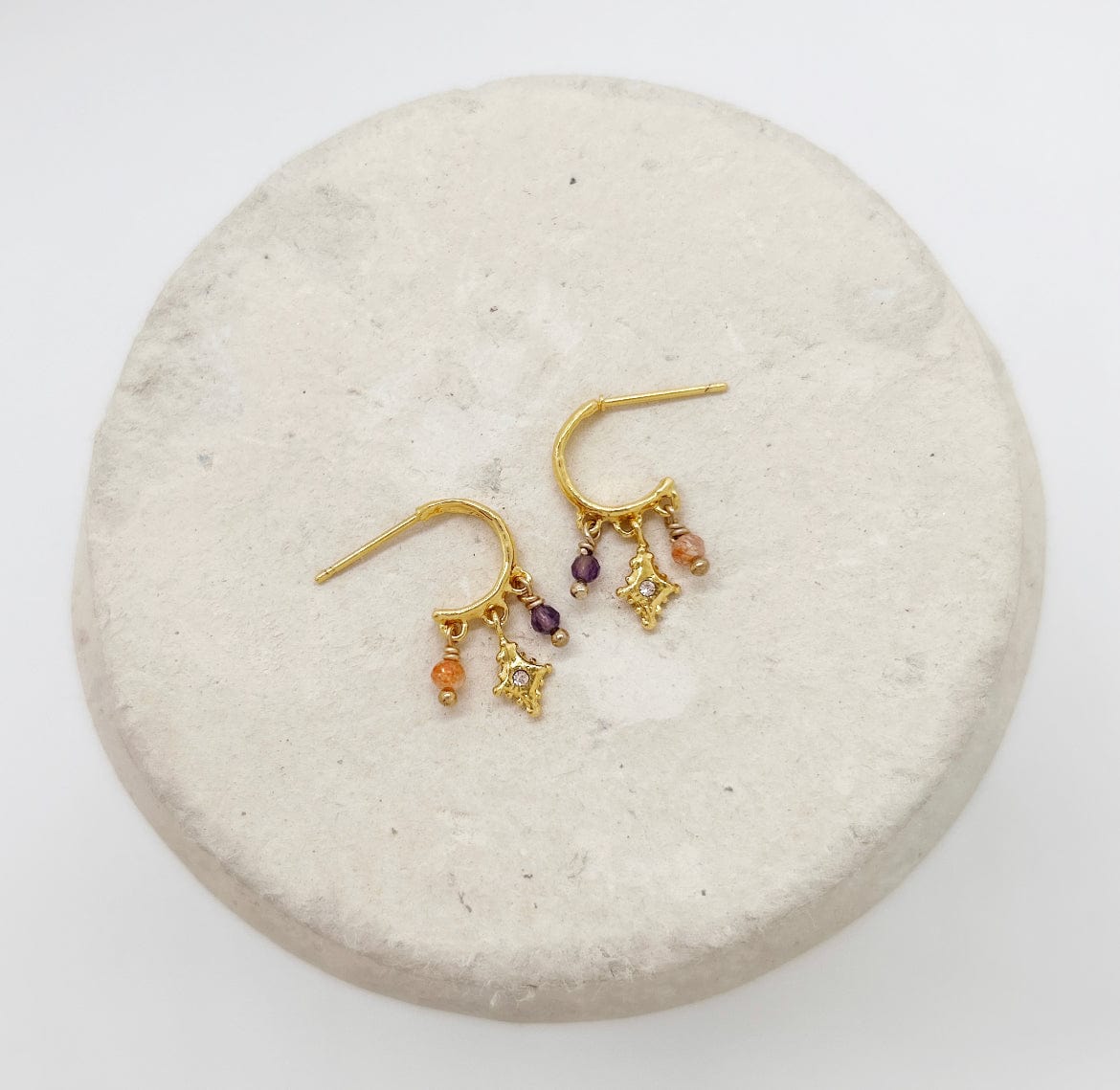 Elise Tsikis Paris Boucles d'oreilles Amuli