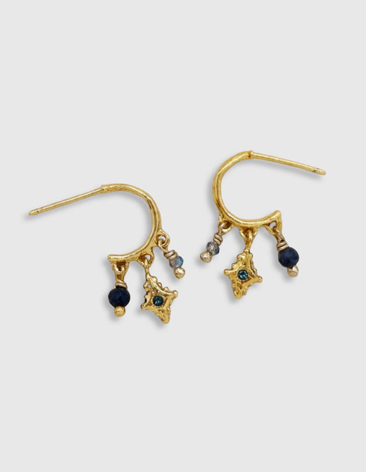 Elise Tsikis Paris Boucles d'oreilles Amuli - archive