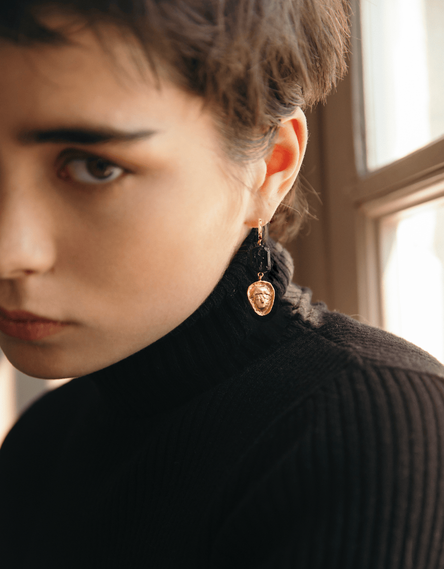 Elise Tsikis Paris Boucles d'oreilles Arca - archive