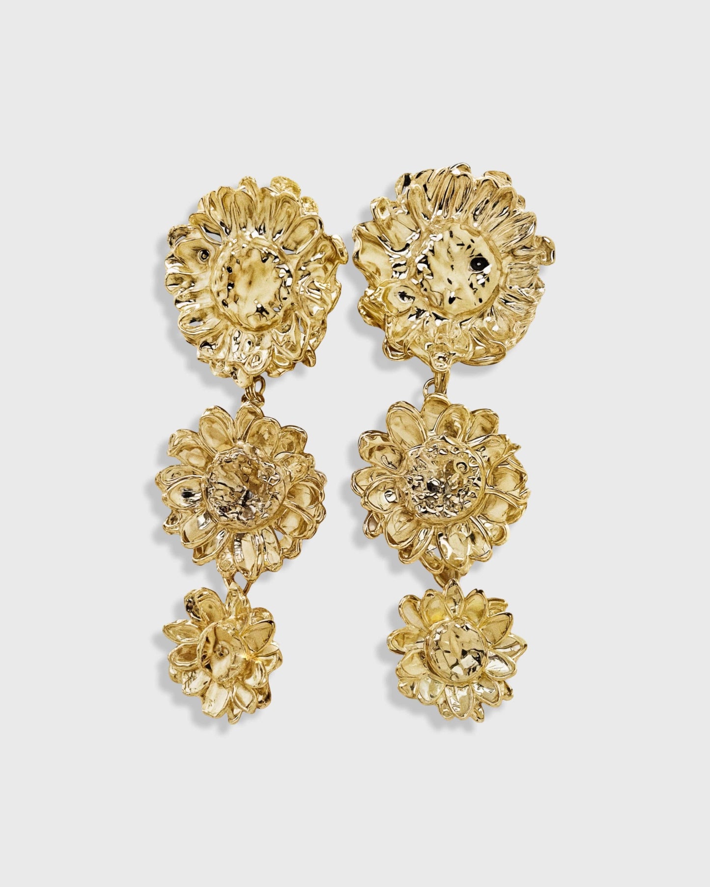Elise Tsikis Paris Boucles d'oreilles Calas Gold