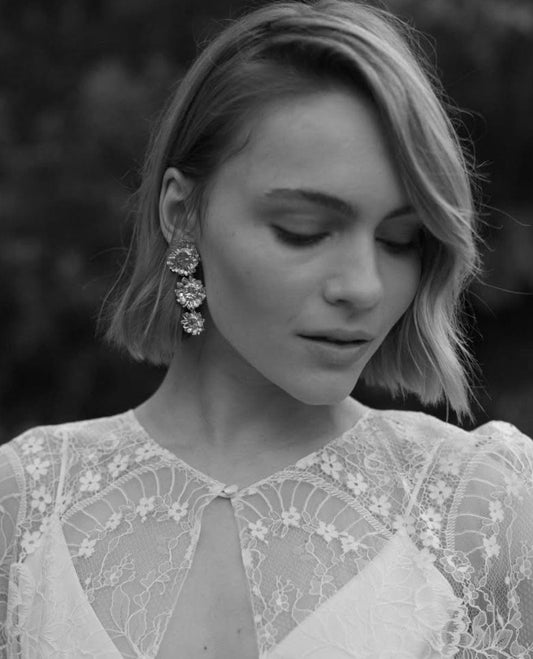 Elise Tsikis Paris Boucles d'oreilles Calas Gold
