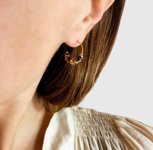 Elise Tsikis Paris Boucles d'oreilles Cathy small - archive