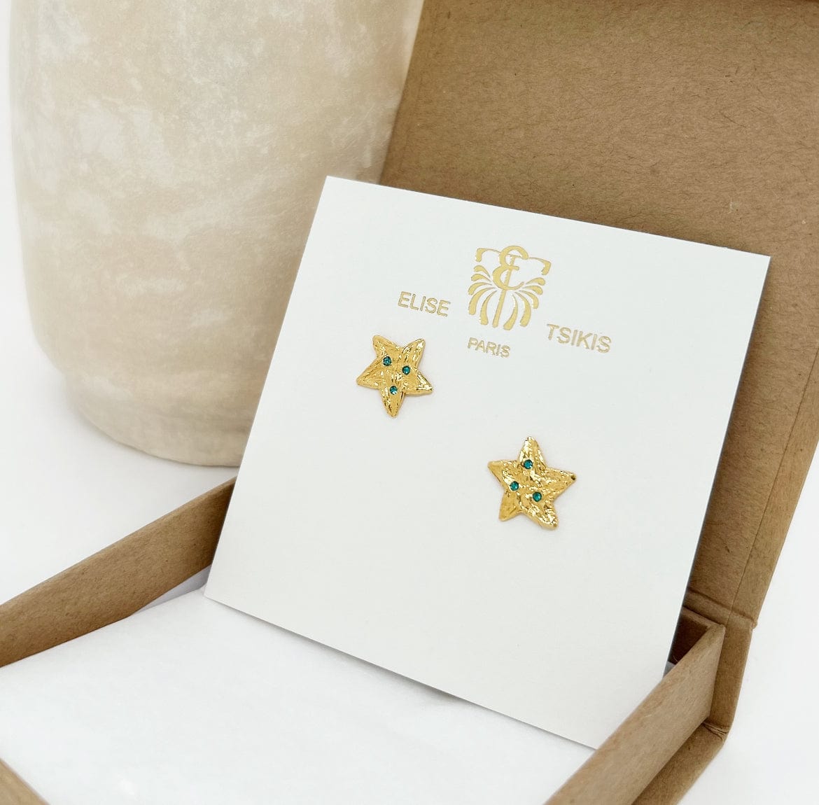 Elise Tsikis Paris Boucles d'oreilles Cotulla Medium