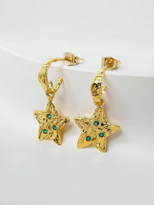 Elise Tsikis Paris Boucles d'oreilles Denton