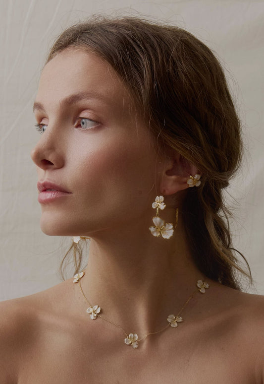 Elise Tsikis Paris Boucles d'oreilles Ditsa Émaillées