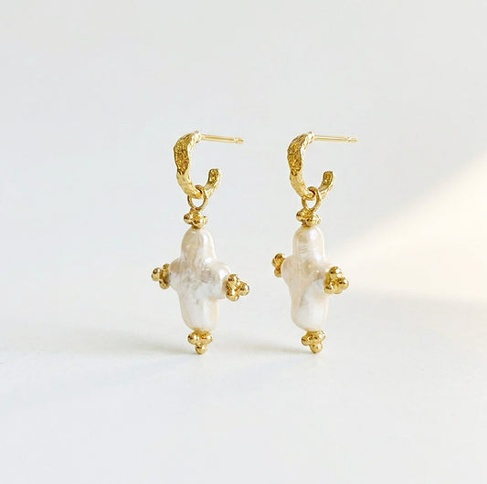 Elise Tsikis Paris Boucles d'oreilles Ethérée