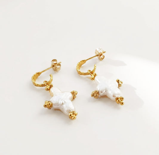 Elise Tsikis Paris Boucles d'oreilles Ethérée