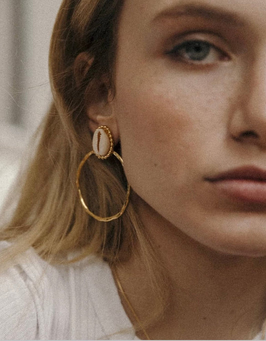 Elise Tsikis Paris Boucles d'oreilles Fira