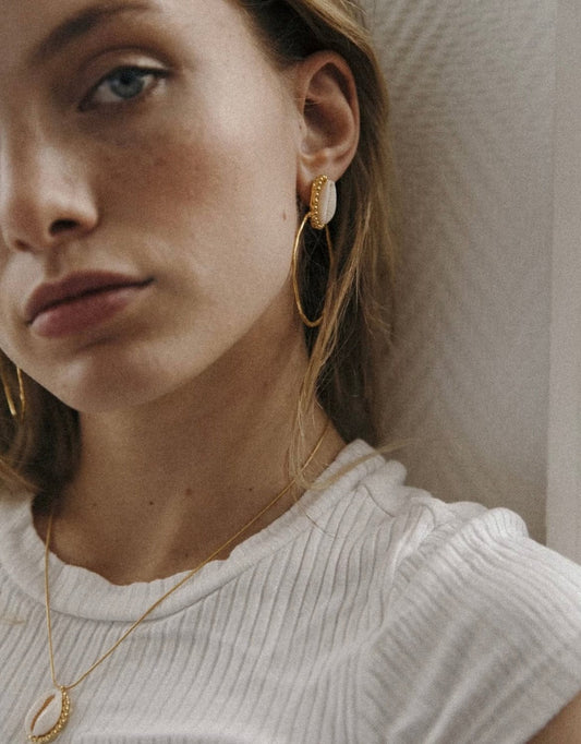 Elise Tsikis Paris Boucles d'oreilles Fira