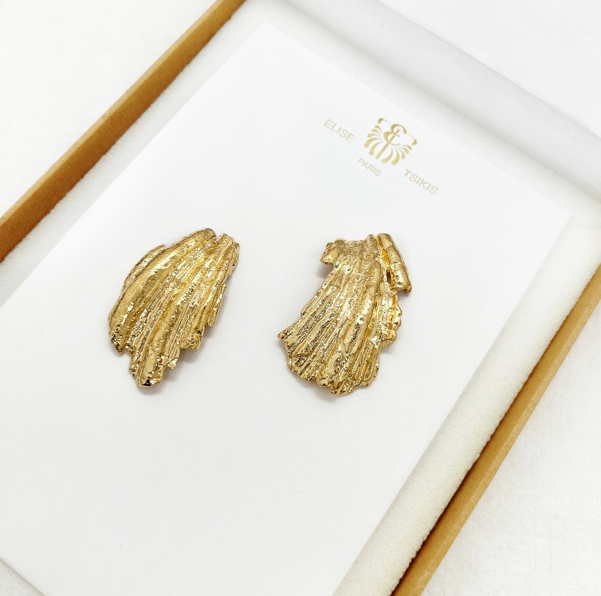 Elise Tsikis Paris Boucles d'oreilles Gaia