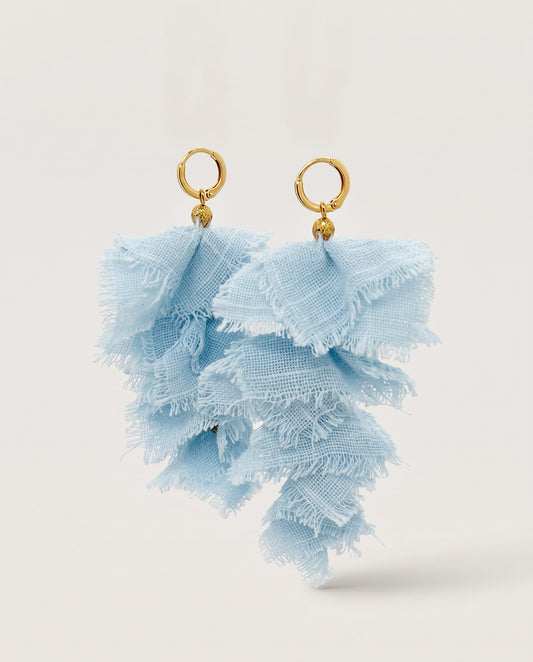 Elise Tsikis Paris Boucles d'oreilles Galatas Blue