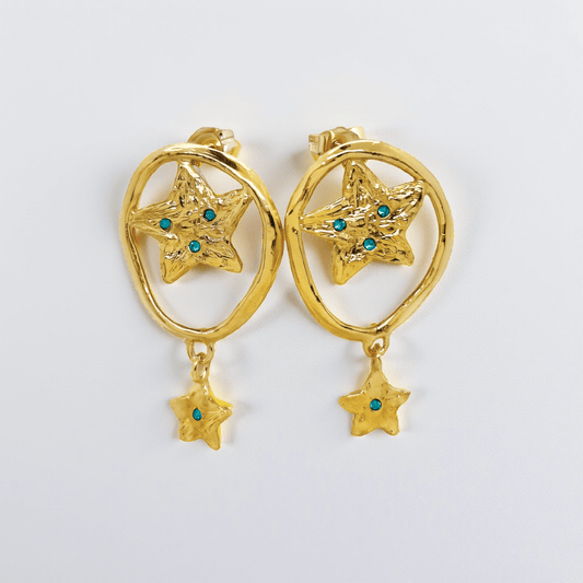 Elise Tsikis Paris Boucles d'oreilles Garland