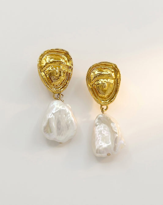 Elise Tsikis Paris Boucles d'oreilles Glóssa - archive