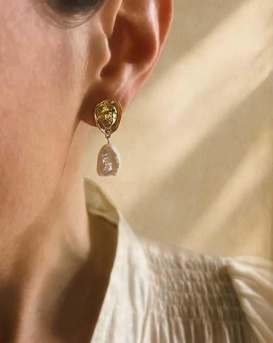 Elise Tsikis Paris Boucles d'oreilles Glóssa - archive