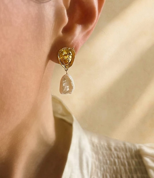 Elise Tsikis Paris Boucles d'oreilles Glóssa - archive