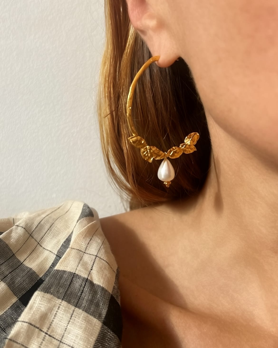Elise Tsikis Paris Boucles d'oreilles Glossa - archive