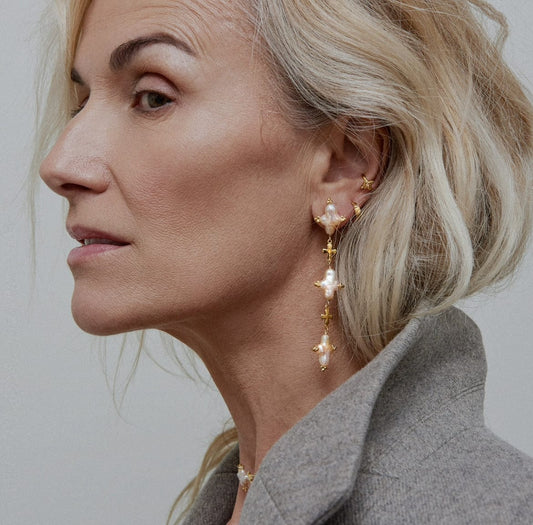Elise Tsikis Paris Boucles d'oreilles Hellenica