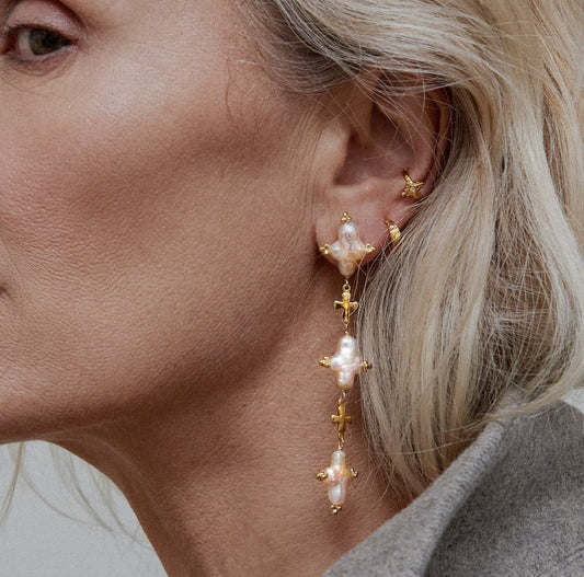 Elise Tsikis Paris Boucles d'oreilles Hellenica