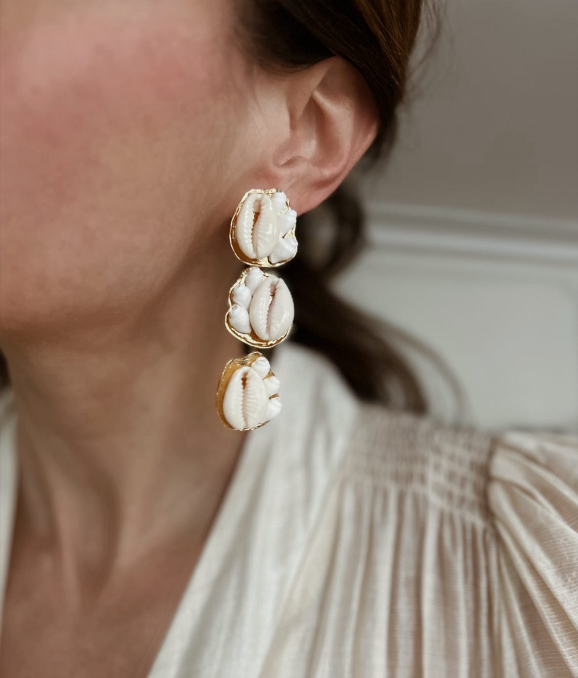 Elise Tsikis Paris Boucles d'oreilles Hestia - archive