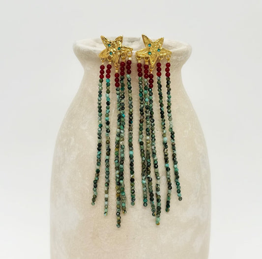 Elise Tsikis Paris Boucles d'oreilles Junta