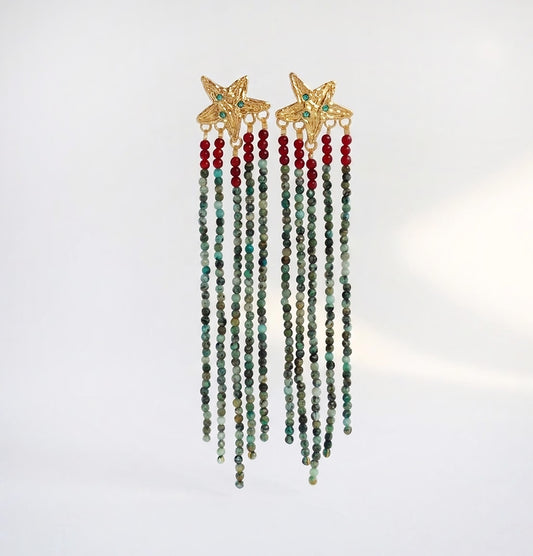 Elise Tsikis Paris Boucles d'oreilles Junta