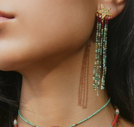 Elise Tsikis Paris Boucles d'oreilles Junta