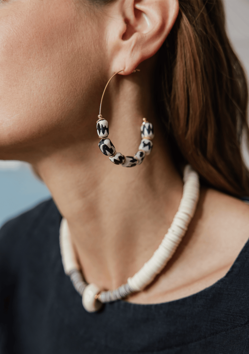 Elise Tsikis Paris Boucles d'oreilles Kadi