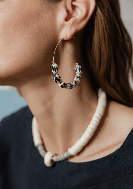 Elise Tsikis Paris Boucles d'oreilles Kadi