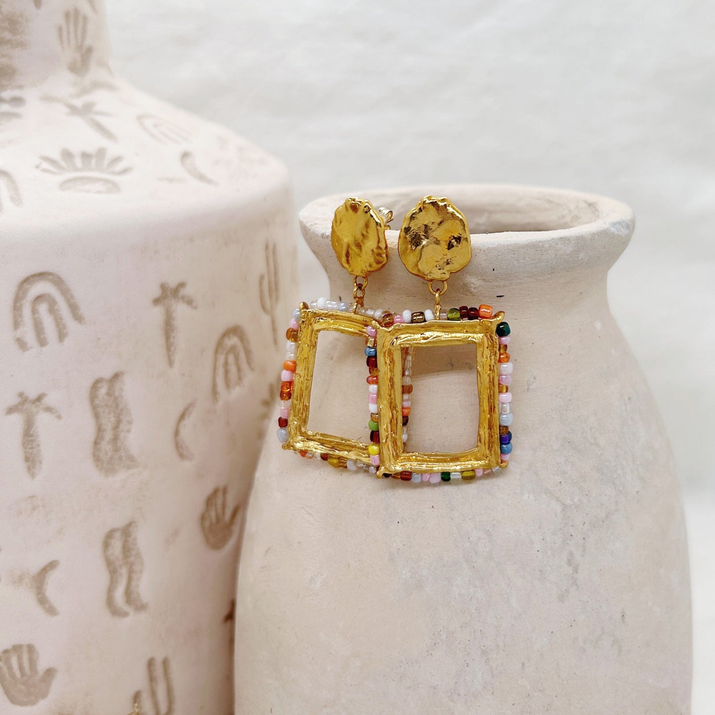 Elise Tsikis Paris Boucles d'oreilles Kampia - archive