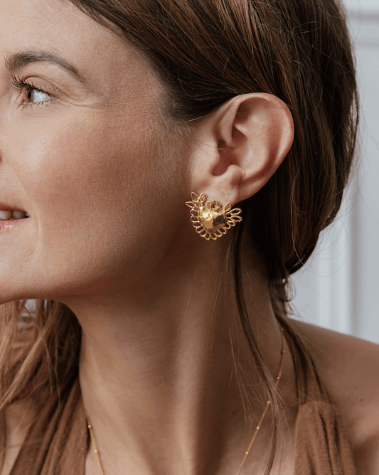Elise Tsikis Paris Boucles d'oreilles Kosmas