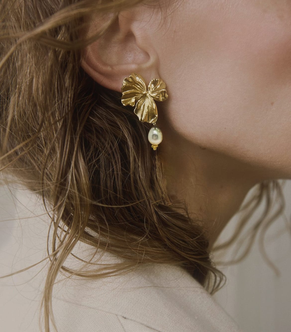 Elise Tsikis Paris Boucles d'oreilles Lamia