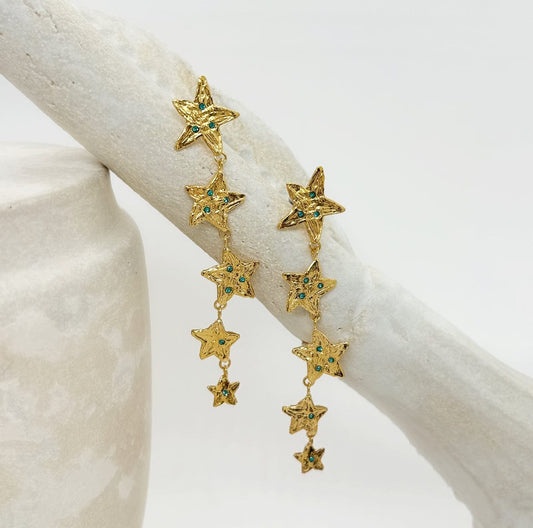 Elise Tsikis Paris Boucles d'oreilles Lampasas