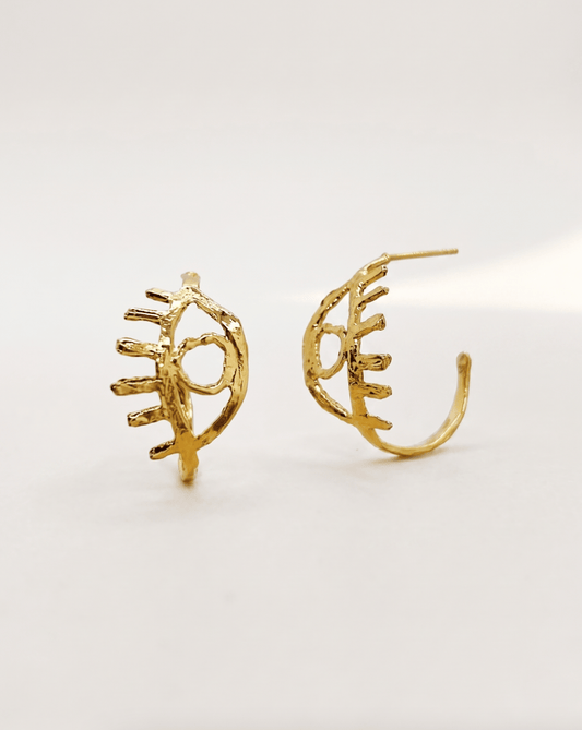 Elise Tsikis Paris Boucles d'oreilles Ledaria - archive
