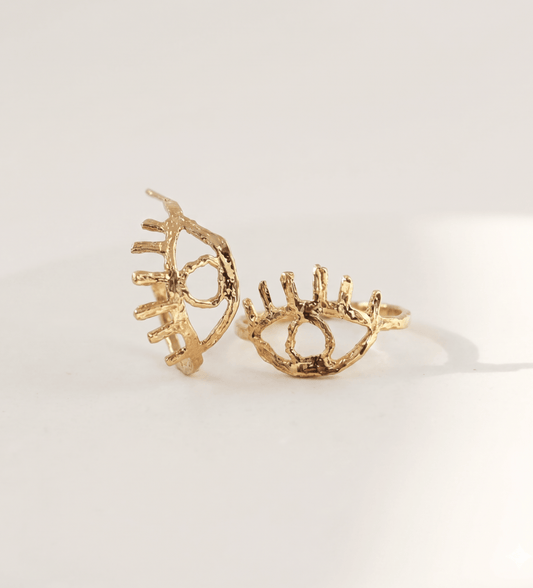 Elise Tsikis Paris Boucles d'oreilles Ledaria - archive