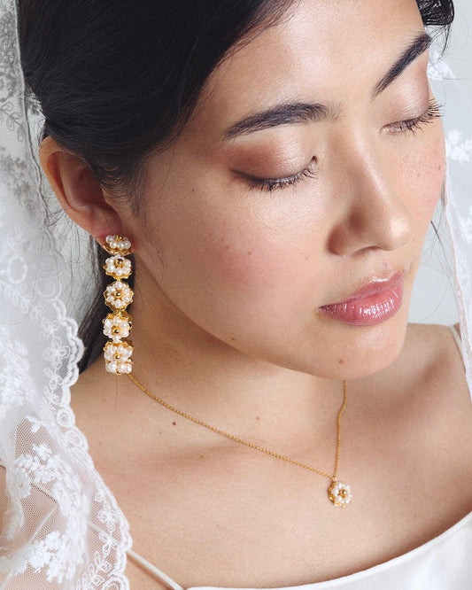 Elise Tsikis Paris Boucles d'oreilles Lefkada large - archive