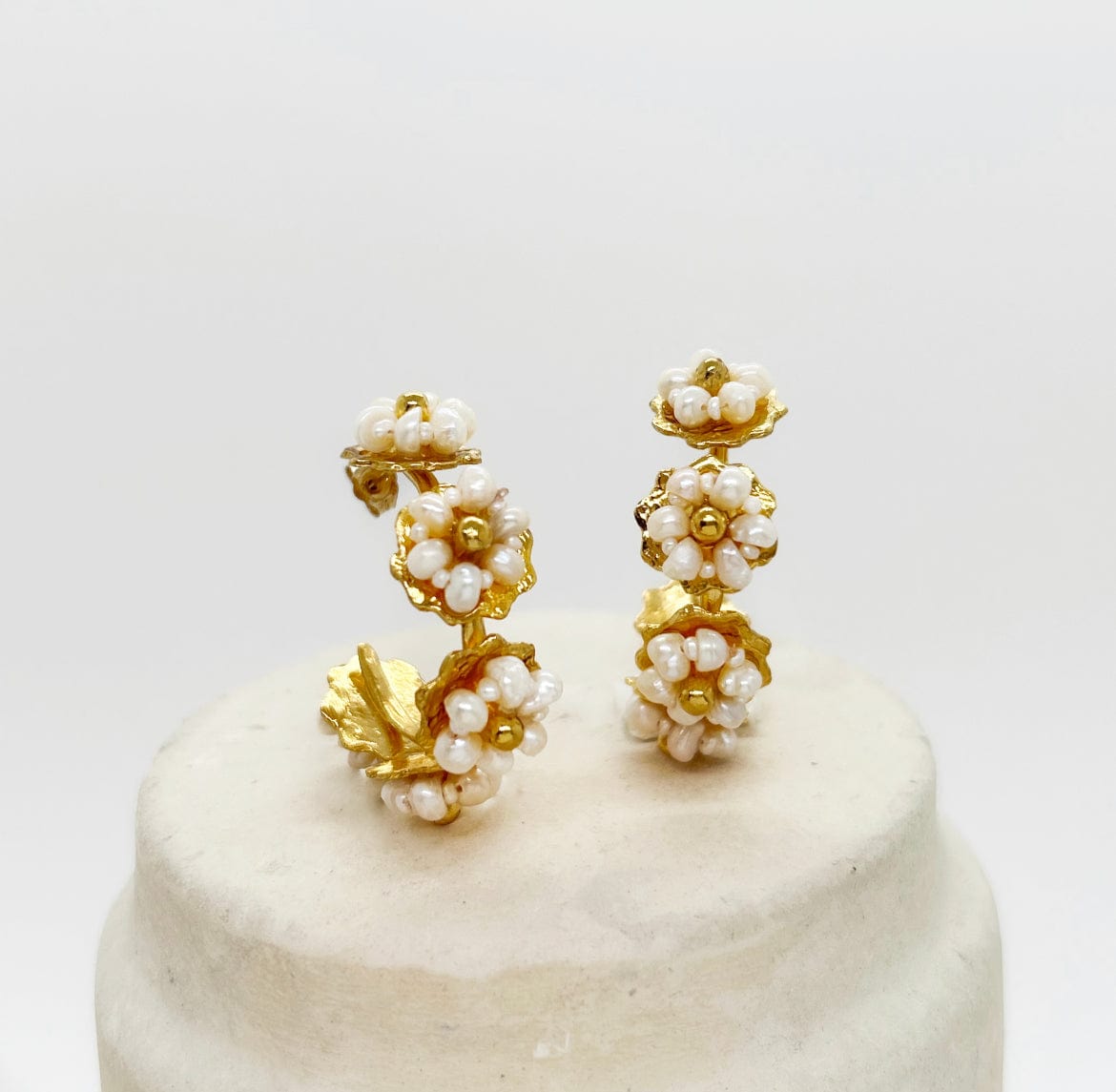 Elise Tsikis Paris Boucles d'oreilles Lefkada medium - archive