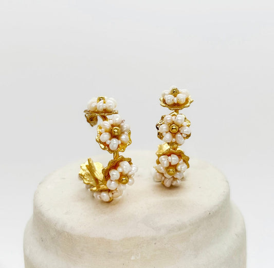 Elise Tsikis Paris Boucles d'oreilles Lefkada medium - archive