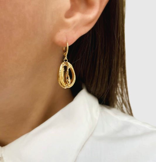 Elise Tsikis Paris Boucles d'oreilles Lena - archive
