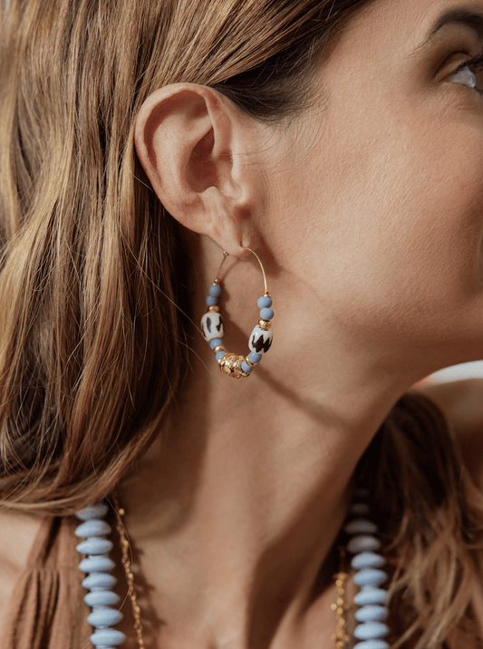 Elise Tsikis Paris Boucles d'oreilles Limeri